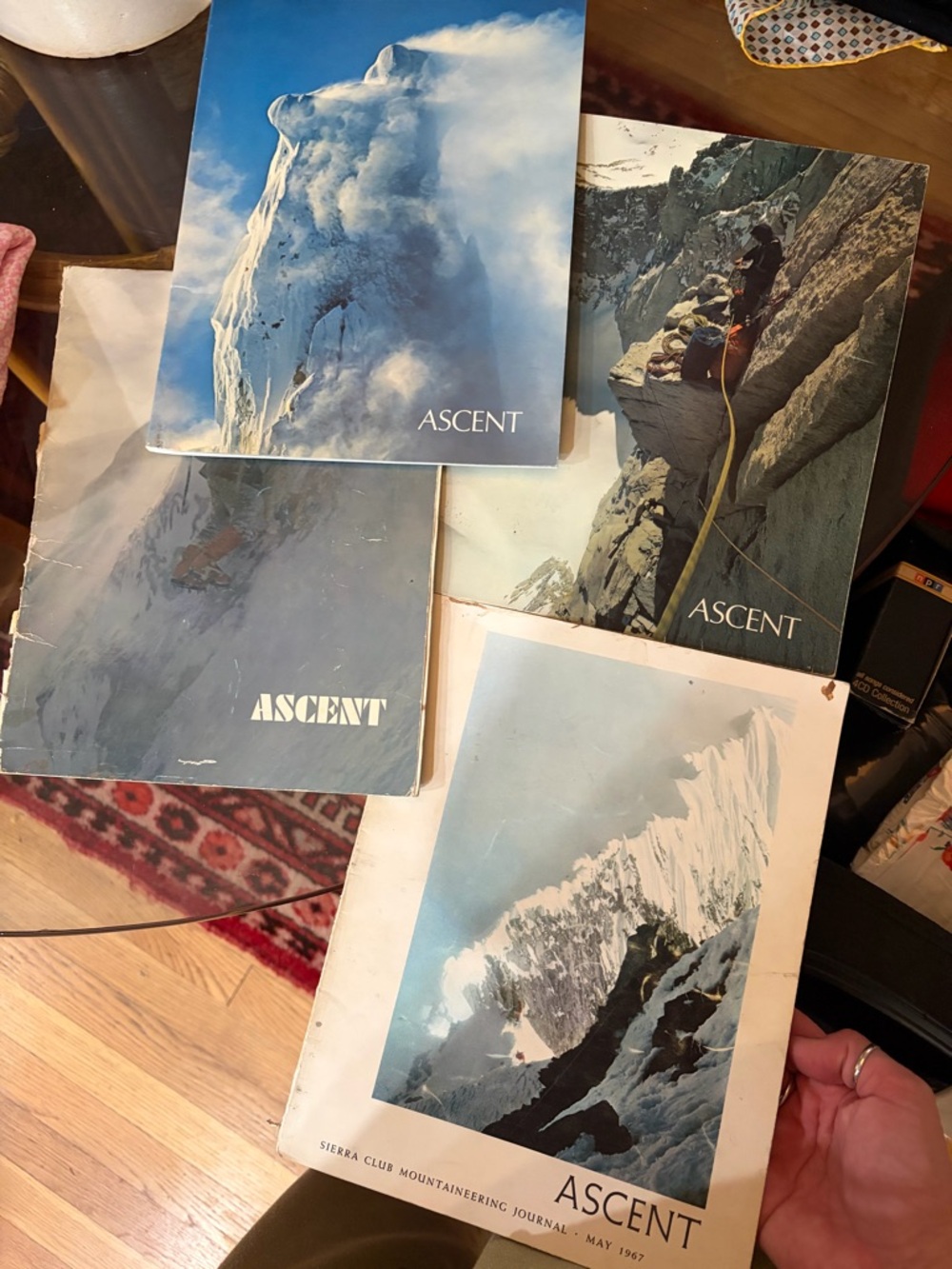Mountaineering Journals - Blue and White Covers